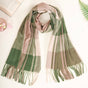 Olive Green Winter Blanket Scarf