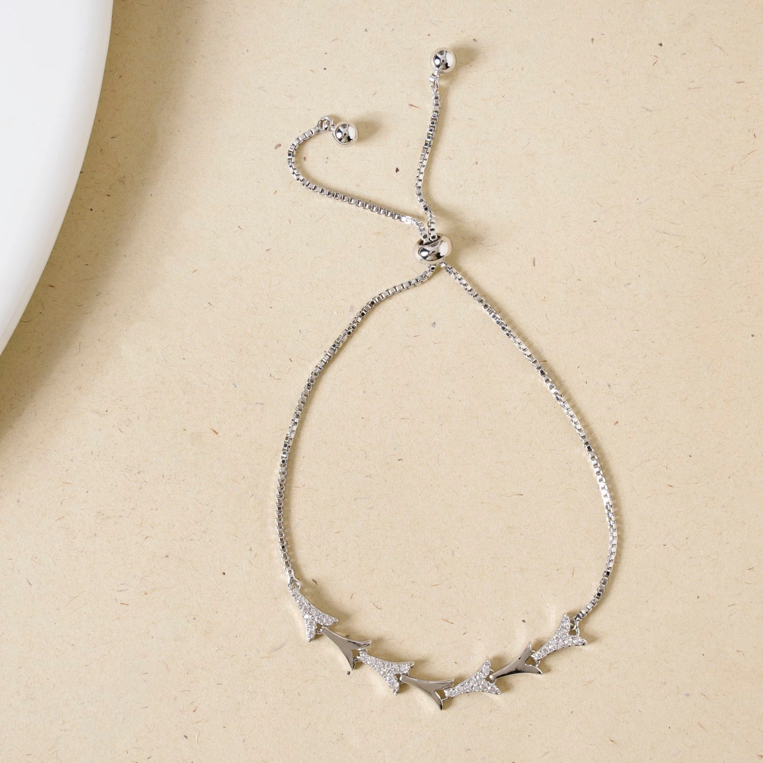 Parisian Knot Stainless Steel Bracelet - Gray main image 1
