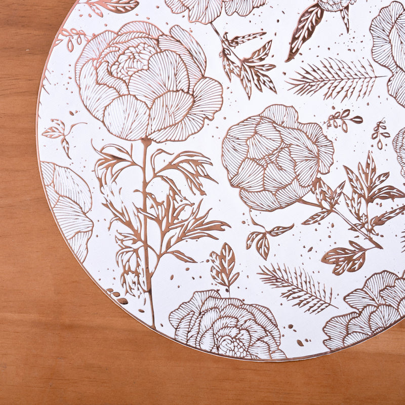 Peonies And Roses Placemat Set Of 6