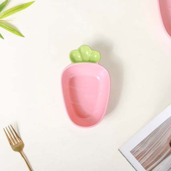 Radish Ceramic Snack Dish Pink 300 ml - Snack bowl, ceramic bowl, small bowl