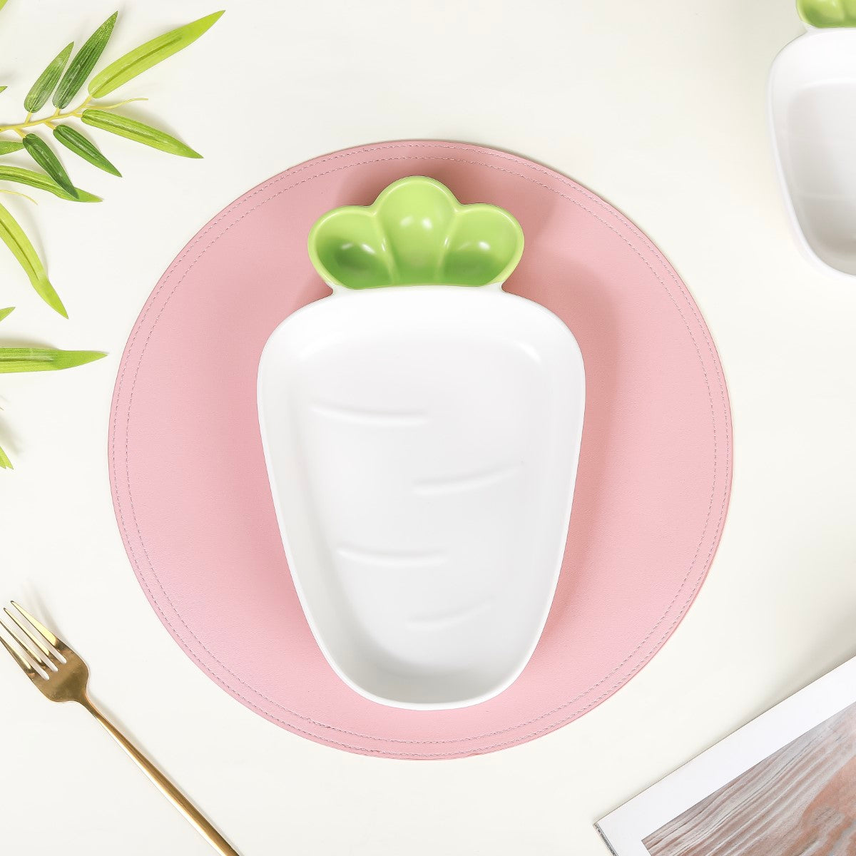 Chip And Dip Platter White Raddish 550 ml