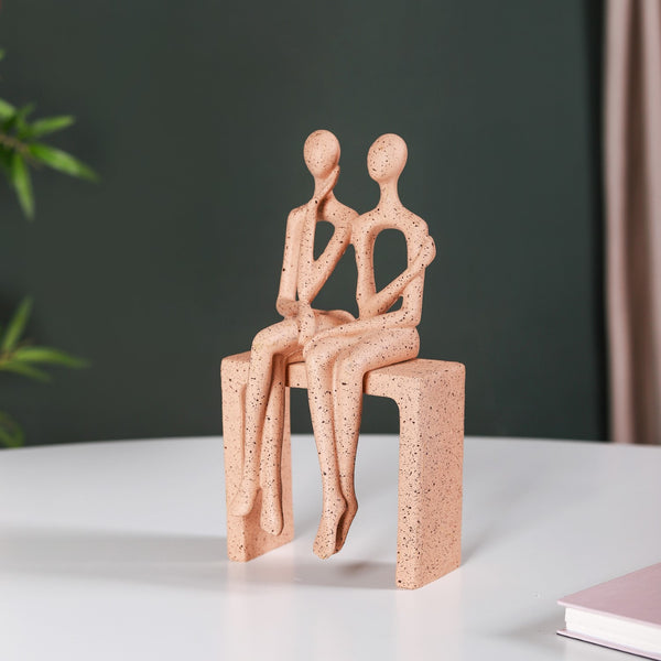 Couple On A Bench Showpiece