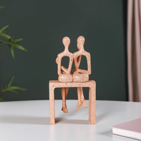 Couple On A Bench Showpiece