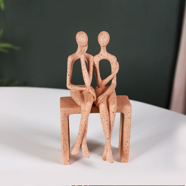 Couple On A Bench Showpiece