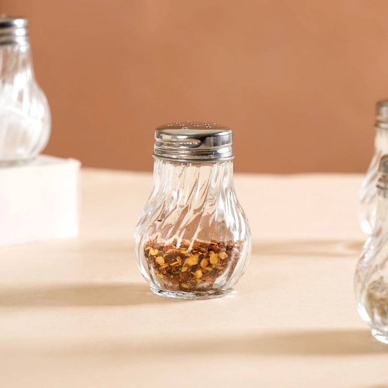 Refillable Salt And Pepper Shakers Set Of 6