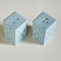 Ceramic Salt And Pepper Shaker Set Mint Green