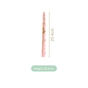 Set Of 8 Gilded Gold Blossom Pink Taper Candles