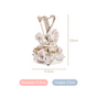 Musical Doves Showpiece Decor White