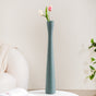 Brush Texture Ceramic Tall Thin Vase- Brush Texture Vase, Tall Ceramic Vase, Textured Ceramic Vase, Modern Tall Vase, Decorative Brush Texture Vase