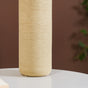 Handcrafted Tall Vase For Room Decor - Handcrafted ceramic vase, handmade cylindrical vase, decorative pottery vase, unique handmade vase