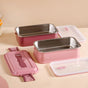 Insulated Lunch Box For Office Pink 1400ml