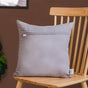 Grey Tropical Ferns Cushion Cover 15x15 Inch