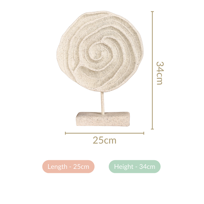 Wave Ripple Abstract Showpiece For Living Room