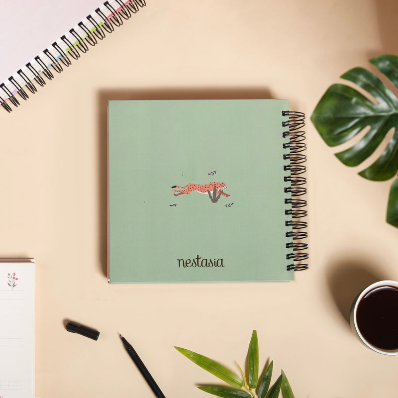 Tropical Undated Wiro Bound Yearly Planner