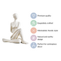 Spinal Twist Yoga Pose Showpiece
