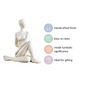 Spinal Twist Yoga Pose Showpiece
