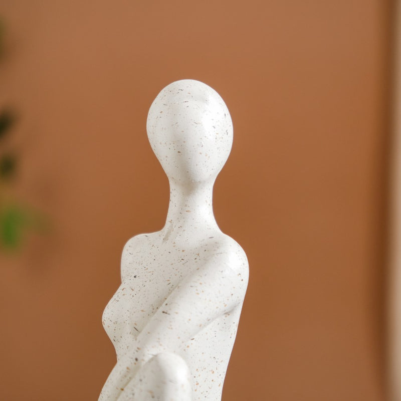Spinal Twist Yoga Pose Showpiece