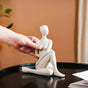 Spinal Twist Yoga Pose Showpiece