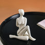 Spinal Twist Yoga Pose Showpiece