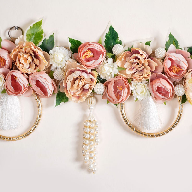 Doorway Flower Toran- Artificial Toran, Multicolour Flower Toran, Decorative Doorway Flowers, Multicolour Toran Decor