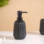 Ribbed Ceramic Bathroom Set Of 3