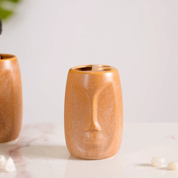 Faces Ceramic Bathroom Accessories Set Of 3