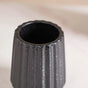 Ribbed Ceramic Bathroom Set Of 3