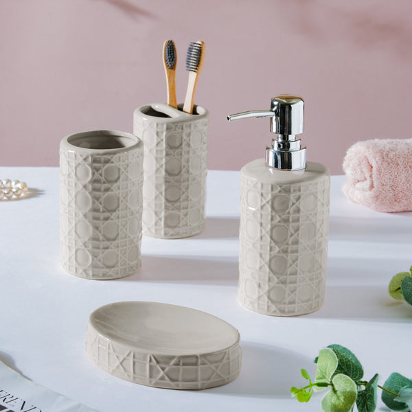 Luxury Ceramic Bathroom Set Of 4