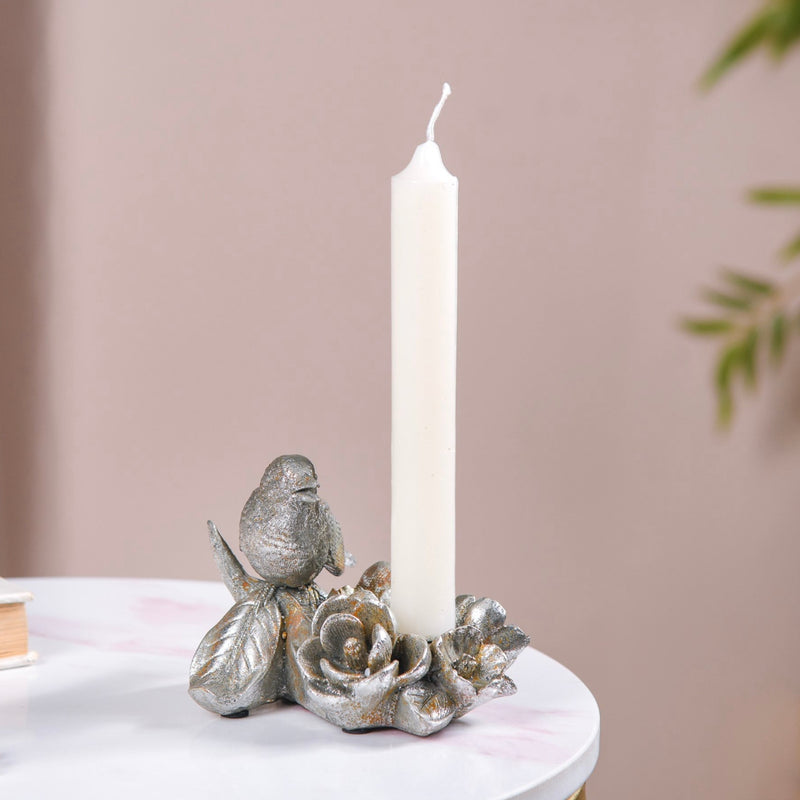 Bird On Branch Candle Stand- Candle stands, tall candle stands, candle stands for decor, candle stands home decor