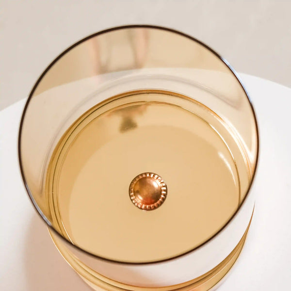 Gold Decor Jars Set Of 2
