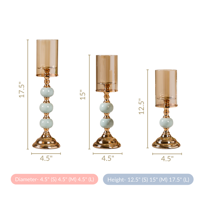 Decor Votive Candle Holder Set of 3- Decor Votive Holders, Set of 3 Candle Holders, Decorative Votive Holders, Votive Candle Set