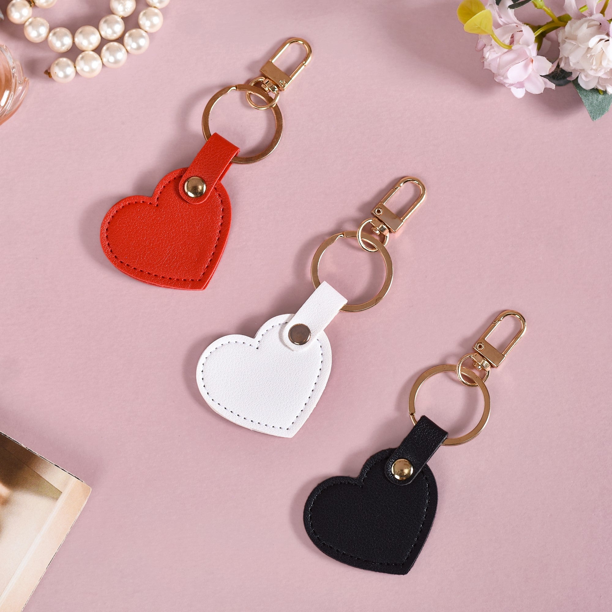 Heart Keychain Set Of