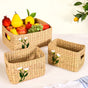 Sustainable Kauna Storage Baskets Set Of 3