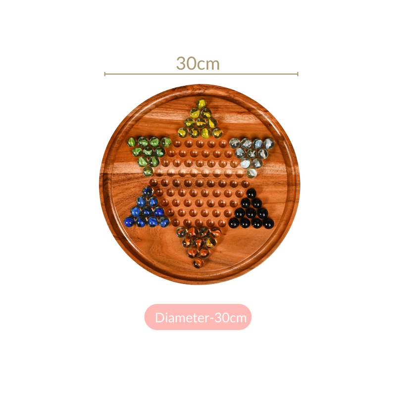 Wooden Chinese Checkers Board Game