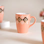 Peach Perfect Coffee Mug Set Of 6 350ml - Coffee mugs, coffee mug set, ceramic coffee mugs, printed coffee mugs