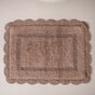Plush Pure Cotton Door Mats Set Of 2 29x21 Inch