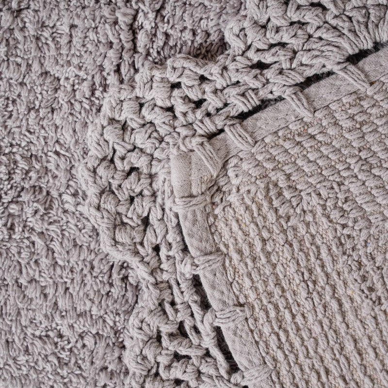 Plush Pure Cotton Door Mats Set Of 2 29x21 Inch