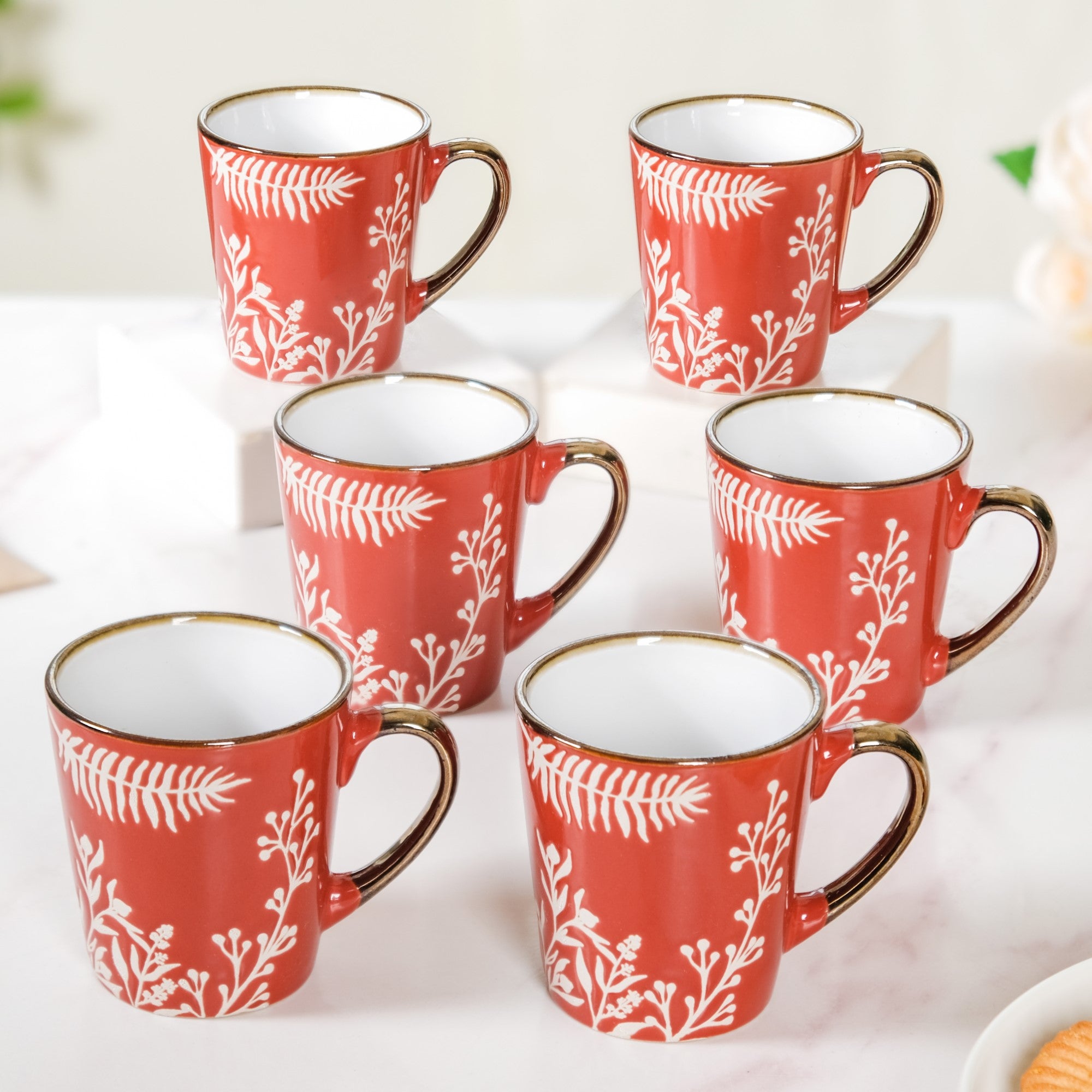 Red Tea Coffee Cup Set of 200ml