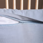 Designer Cotton Throw Pillow Cover Blue 20x14 inch