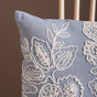 Designer Cotton Throw Pillow Cover Blue 20x14 inch