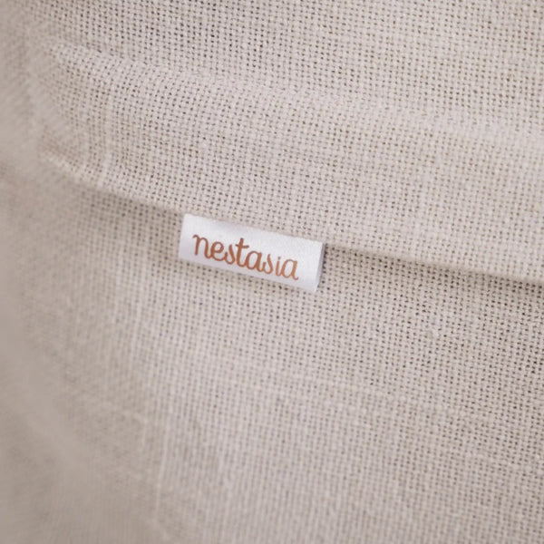 Linen Cotton Rectangular Cushion Cover 20x14 Inch