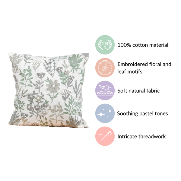 Pastel Couch Cushion Cover 16x16 Inch