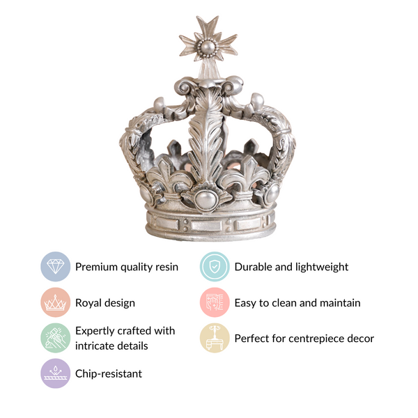 Royal Crown Decor Showpiece