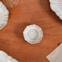 White Moroccan Art 28-Piece Dinner Set For 6