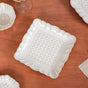 White Moroccan Art 28-Piece Dinner Set For 6