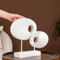 Nordic Twin Decorative Showpiece White