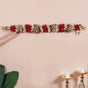 Artificial Flower Door Hanging Red