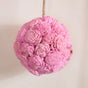 Sustainable Flower Wall Hanging Decor Set of 4 Pink