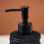 Black Wave Textured Bath Accessory Set Of 3