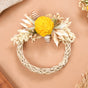 Mini Floral Garland Wreath For Wall Decor Set Of 4